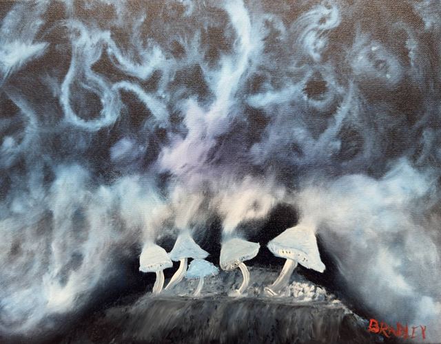 In the Mist of Things, fine art print of the original oil painting by Sean Bradley